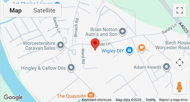 Google Map of Stourport