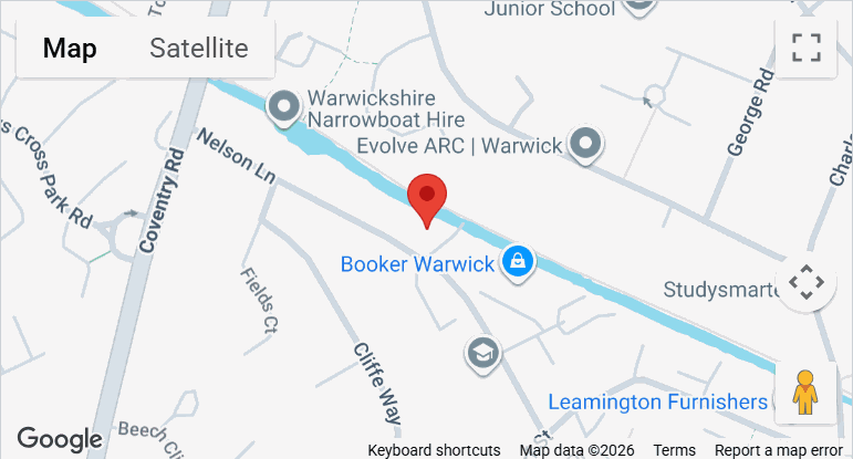 Google Map of Warwick